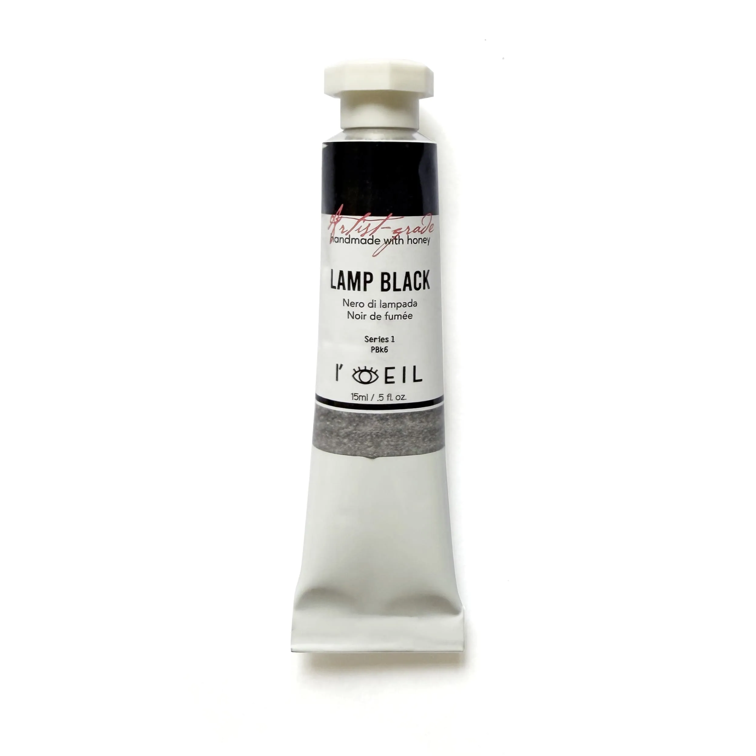 reliable Lamp Black Pbk7 - Artist Grade Handmade Honey Based Watercolor Tube 15Ml