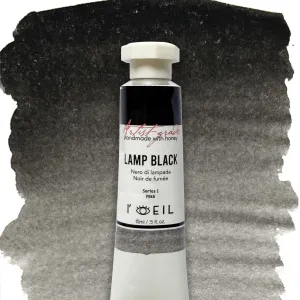Lamp Black Pbk7 - Artist Grade Handmade Honey Based Watercolor Tube 15Ml economical limited
