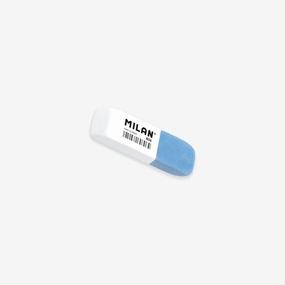 top Double Eraser 806 // White And Blue