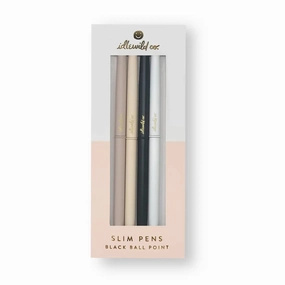 original Slim Neutral Ball Point Pens (Set Of 4)