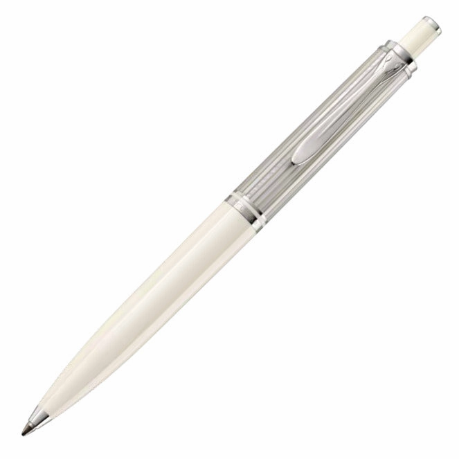 kit Pelikan Souveran 405 Silver/White Ballpoint Pen