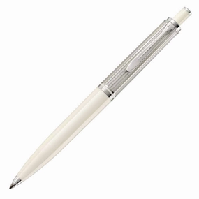 kit Pelikan Souveran 405 Silver/White Ballpoint Pen