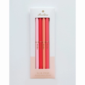 Slim Spectrum Ball Point Pens (Set Of 4) budget