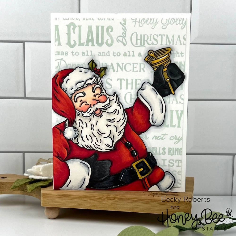 St. Nick - 6X8 Stamp Set manual elegant