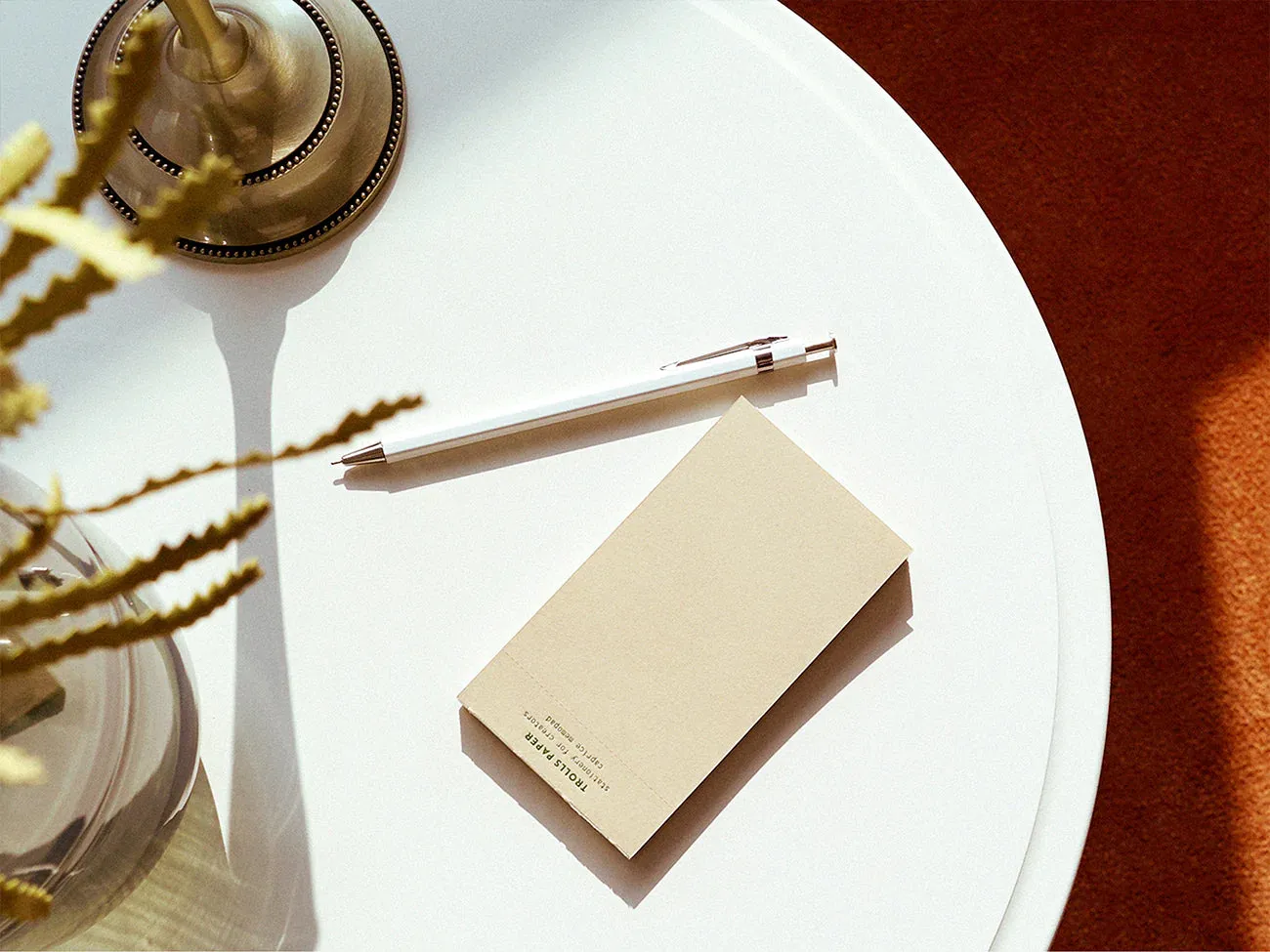 exclusive Trolls Paper Caprice Notepad In Beige