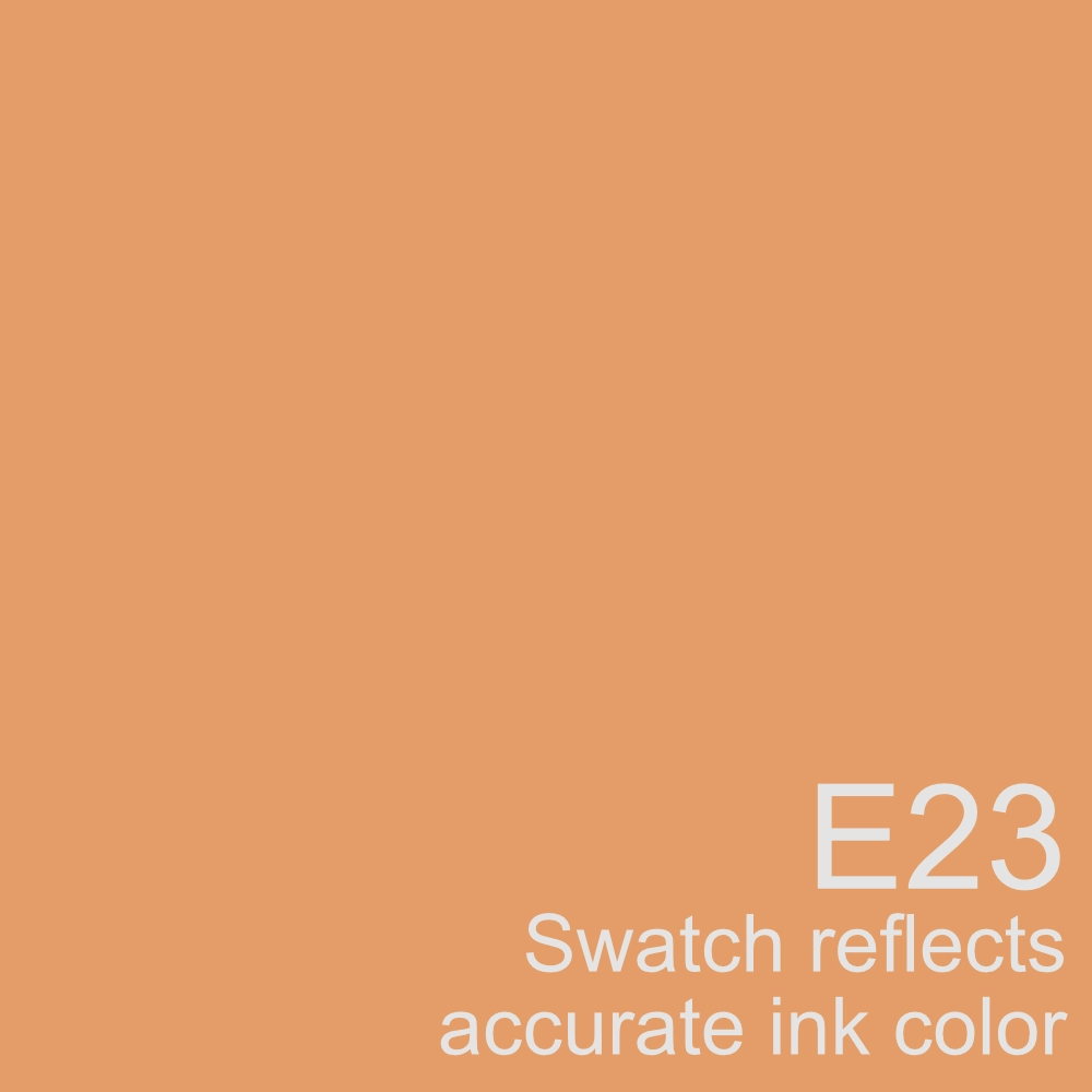 Copic Sketch Marker - E23 Hazelnut rubber