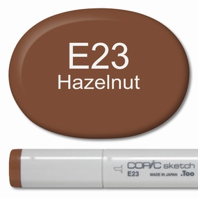 Copic Sketch Marker - E23 Hazelnut refined