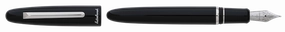 Esterbrooke Estie Ebony Palladium Trim Fountain Pen shockproof