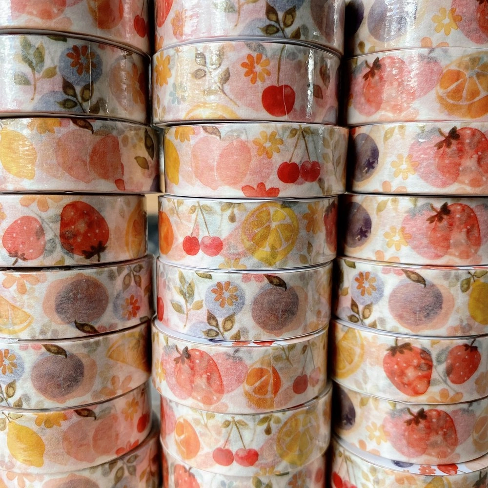 strong classic Fruits Washi Tape