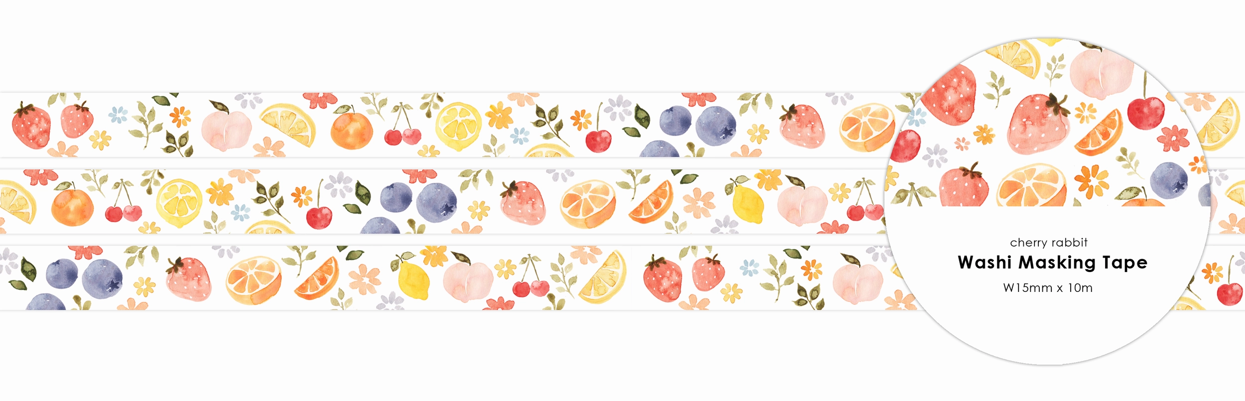 Fruits Washi Tape luxury modern