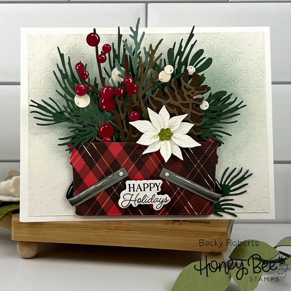 special limited Home For The Holidays - 4X5 Stamp Set