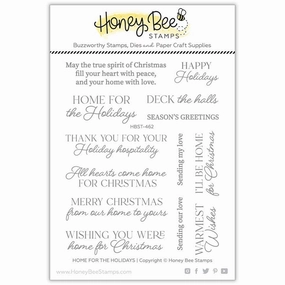 Home For The Holidays - 4X5 Stamp Set refillable