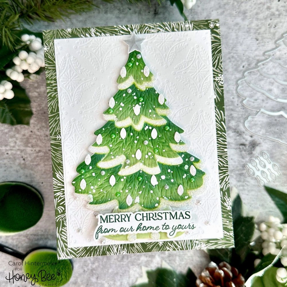 premium daily Home For The Holidays - 4X5 Stamp Set