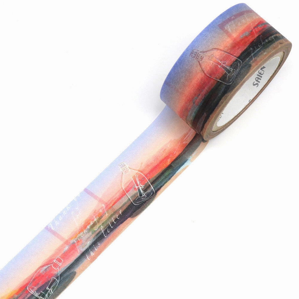 Message In A Bottle Washi Tape elegant