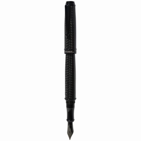 Monteverde Invincia Deluxe Black Fountain Pen kit lasting