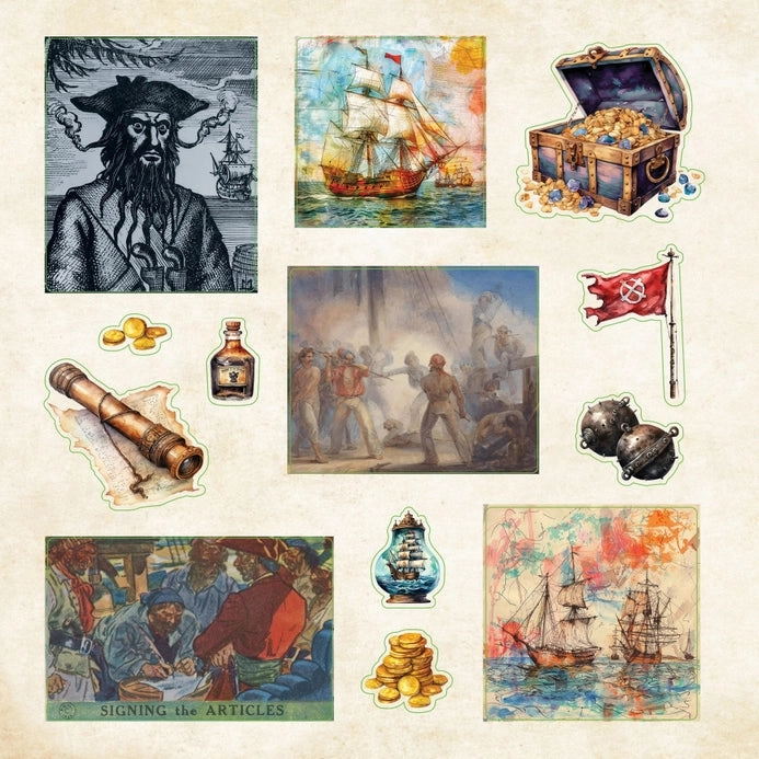 Poseidon'S Kingdom Sticker Book (700  Stickers) glass