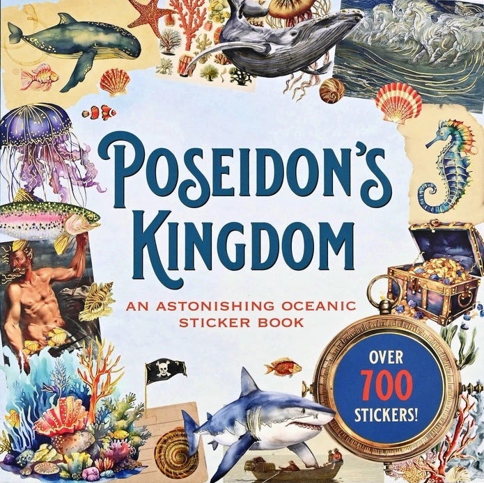 collectible tiny Poseidon'S Kingdom Sticker Book (700  Stickers)