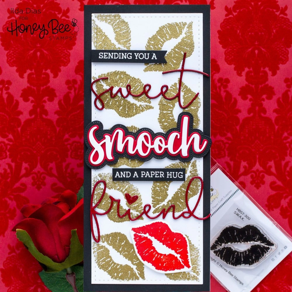 mini new Smooch - 3X4 Stamp Set - Retiring