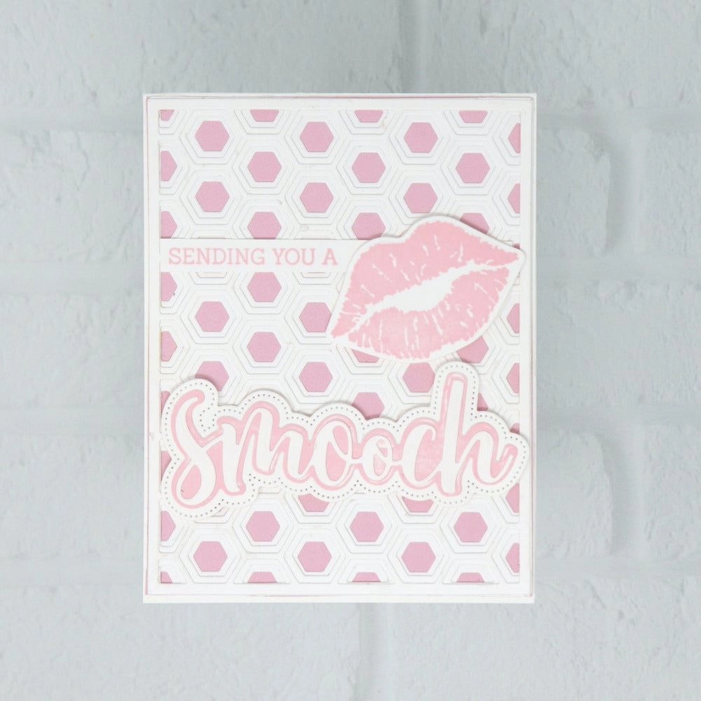 Smooch - 3X4 Stamp Set - Retiring round solid