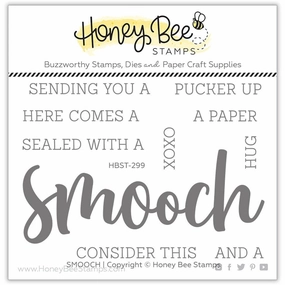 Smooch - 3X4 Stamp Set - Retiring fiber original