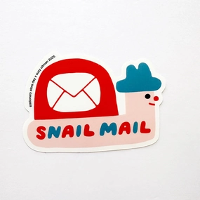 Snail Mail Ssd Vinyl Sticker glass