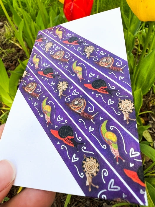 Snail Washi Tape sturdy portable