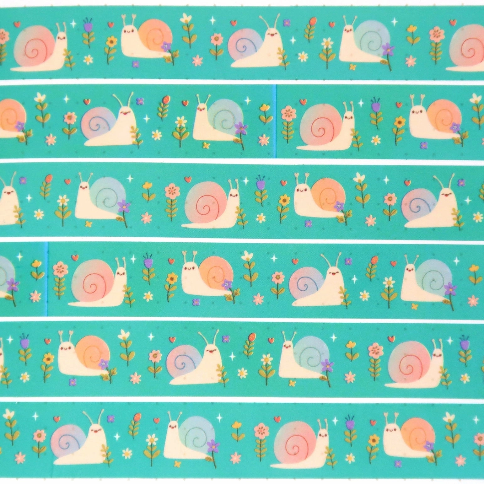 round Snails Washi Tape