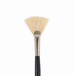 vintage Snap! Paintbrush  Fan #6, Hog Hair