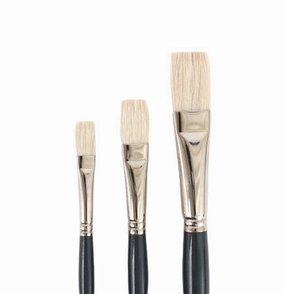Snap! Paintbrush  Flat, Hog Hair solid