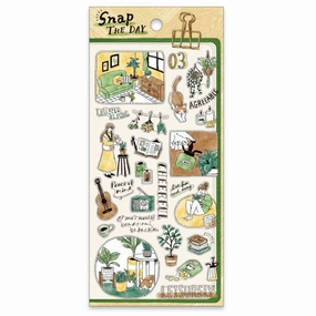 Snap The Day Sticker Sheet - Chill Out muted