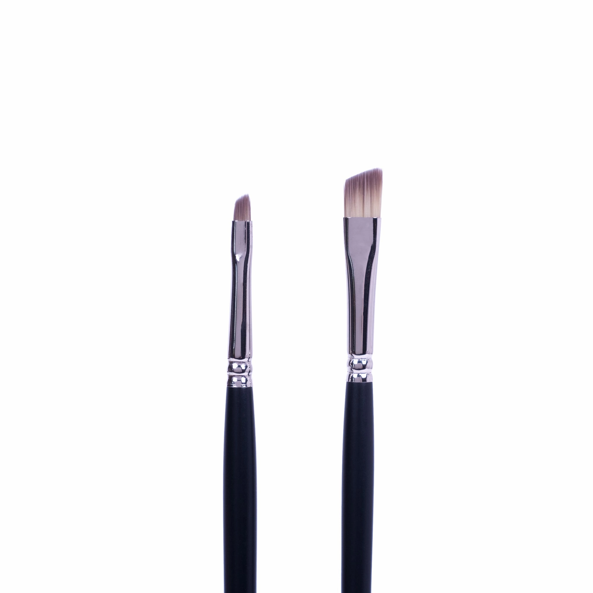 single slim Snow Synthetic Angular Paintbrush