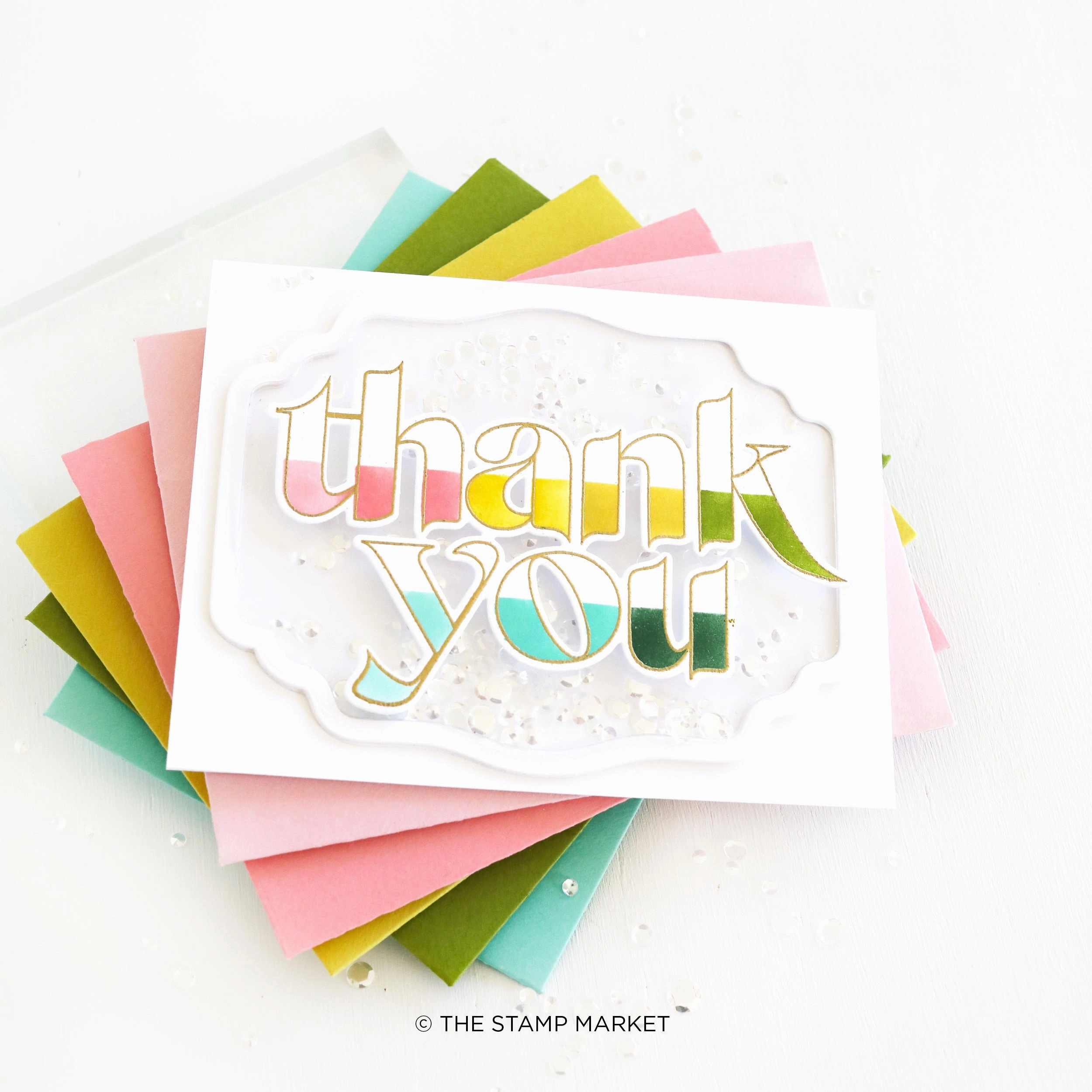 finest pack So Many Thanks Stamp Set
