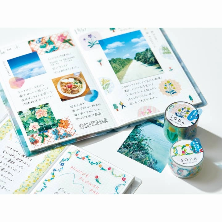 Soda Pet Tape Wildflower flat