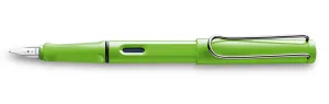 earthy Lamy Safari Green Fountain Pen