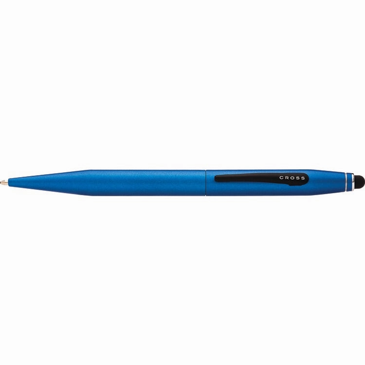 Cross Tech2 Metallic Blue W/Stylus Dual-Function Pen washable strong