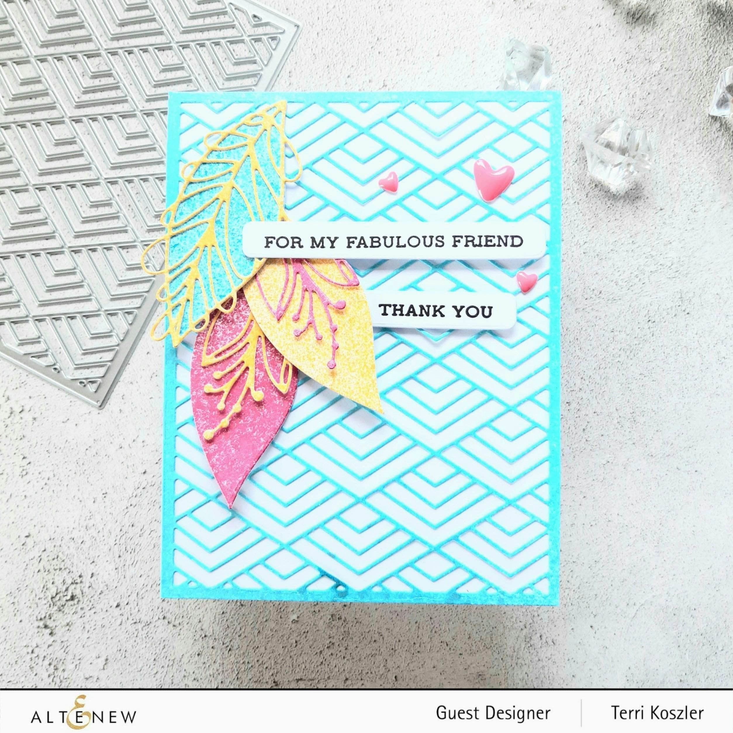 exclusive biodegradable Featured Sentiments Die Set