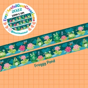 popular Froggy Pond Washi Tape