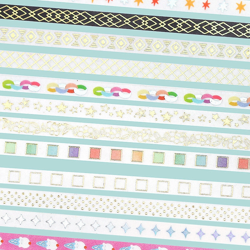 Ice Cream Slim Washi Tape bamboo bulk