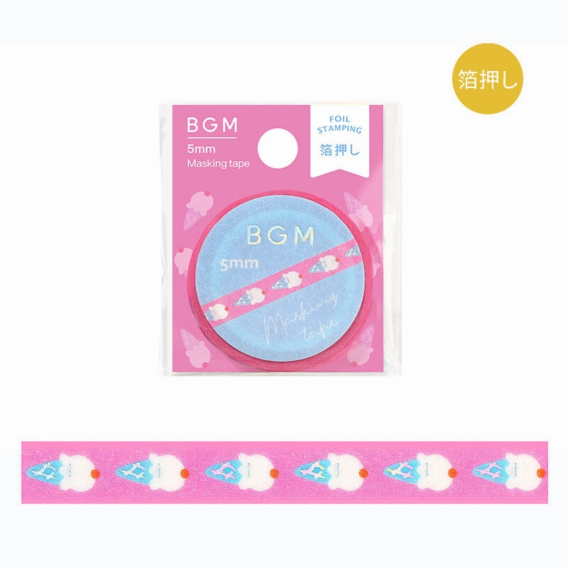 Ice Cream Slim Washi Tape everyday