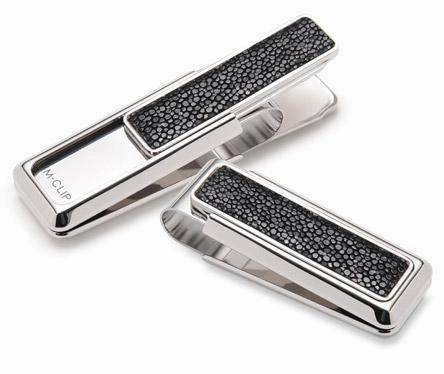 fiber M-Clip Black Ray Money Clip