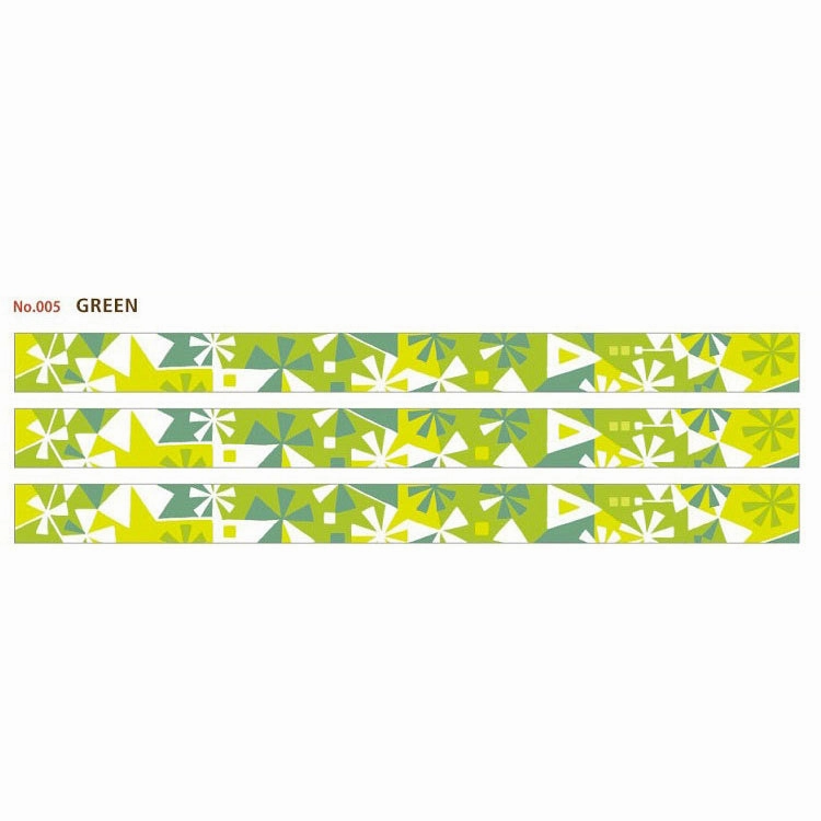 gift everyday Material Michemon Green Round Top Masking Tape