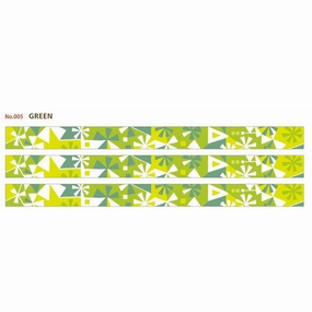 gift everyday Material Michemon Green Round Top Masking Tape