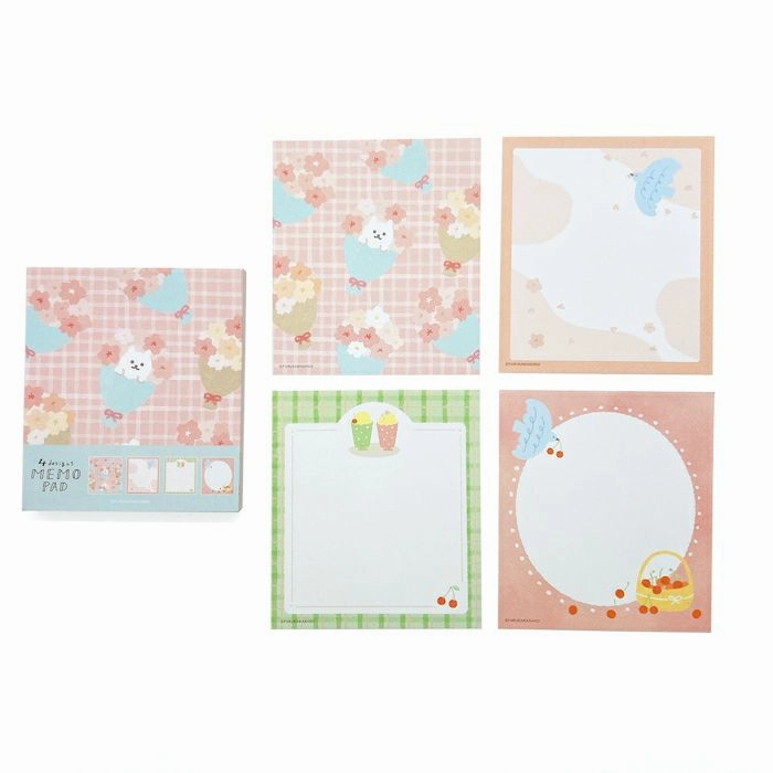 Soft Sakura Memo Pad gift adjustable