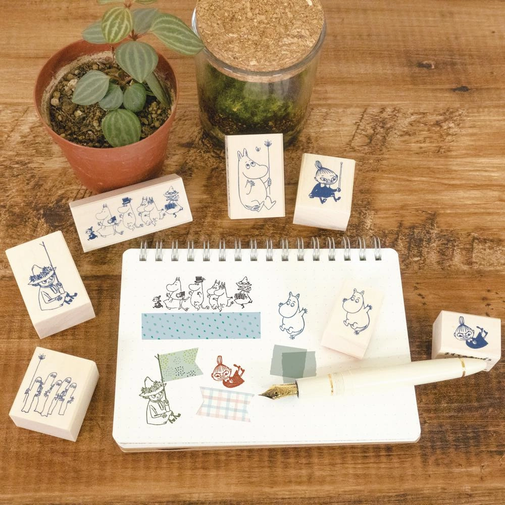 The Moomin Family Rubber Stamp budget