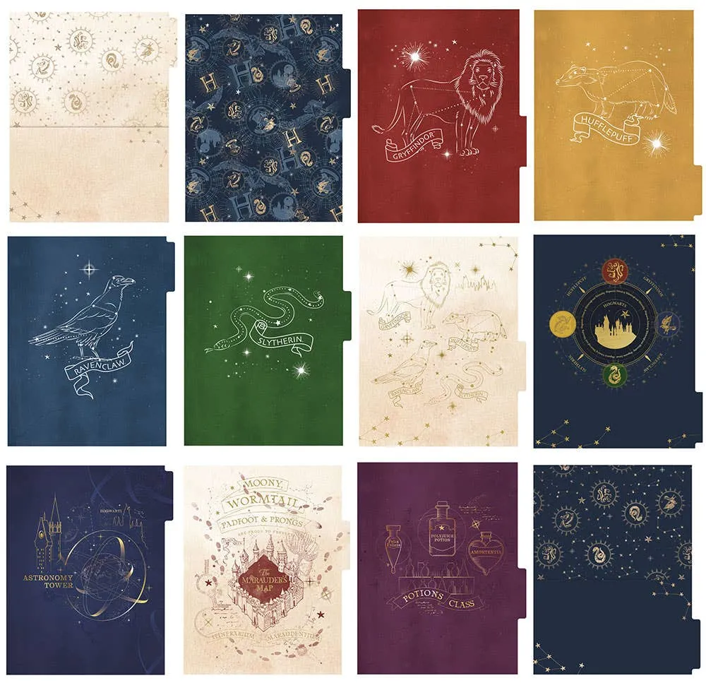 exclusive ceramic Harry Potter Weekly Planner Set - Undated Navy Constellation