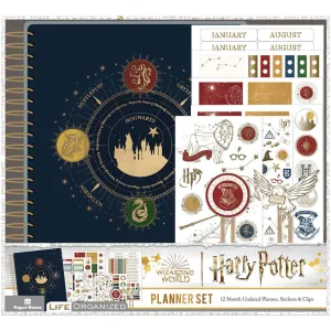 bulk Harry Potter Weekly Planner Set - Undated Navy Constellation