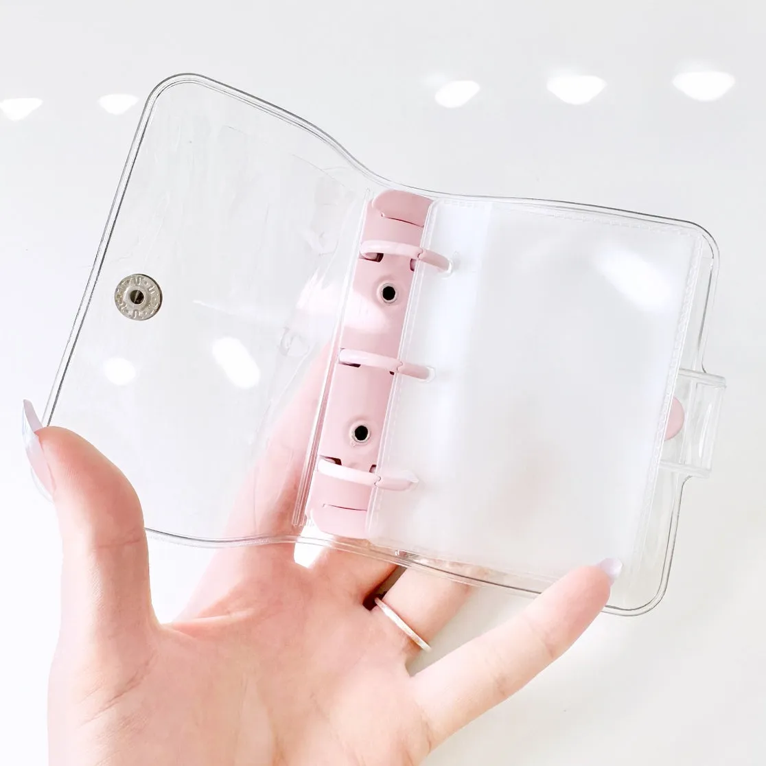 collectible Mini Clear Binder