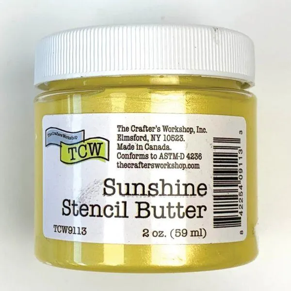Stencil Butter - Sunshine recycled durable