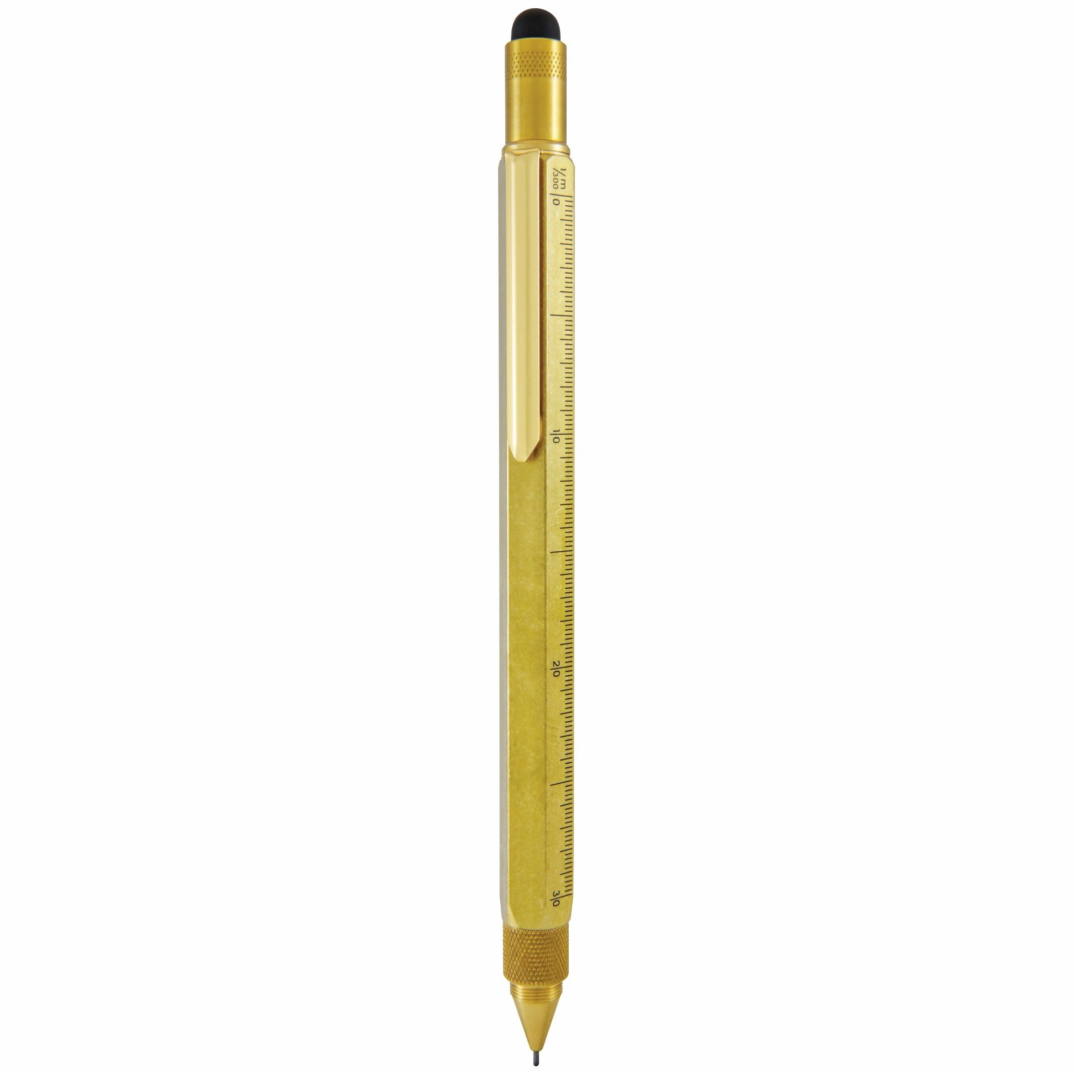 loose cotton Monteverde One Touch Stylus Tool Brass Pencil