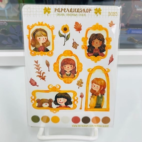Paperaicashop Autumn Frame Planner Sticker wholesale square
